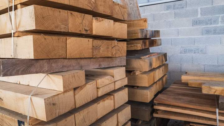 Bois coupés Corrèze